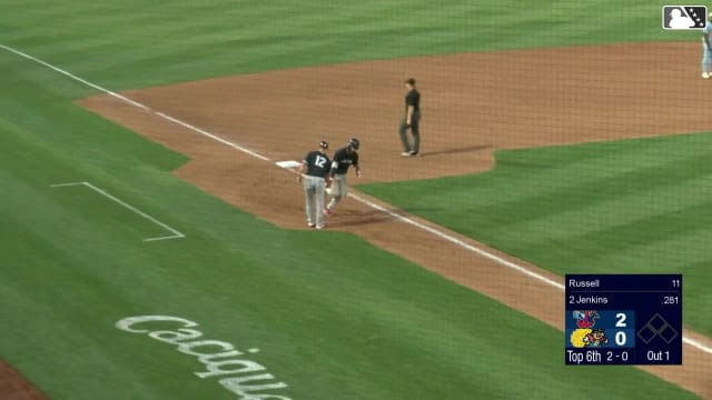 Walker Jenkins' fifth homer of the season 