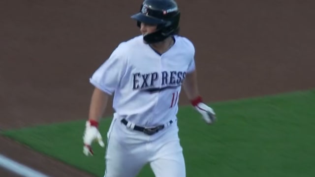 Cameron Cauley's first Triple-A homer