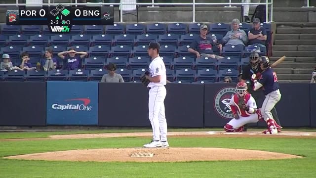 Jonathan Santucci strikes out seven batters 