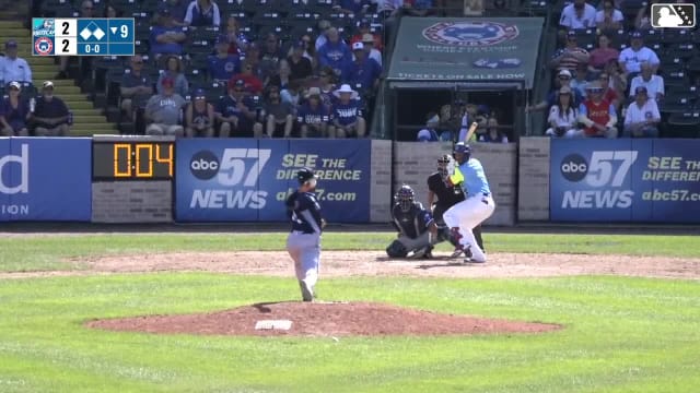 Jalen Evans Ball to Angel Cepeda