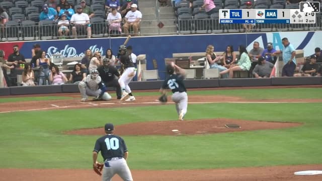 Cristofer Torin homers (5) on a line drive to left field.