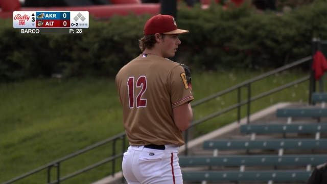 Hunter Barco strikes out four batters in outing