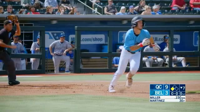 Gage Miller's two-run triple