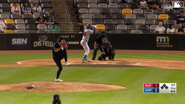 Travis Adams rings up four in start