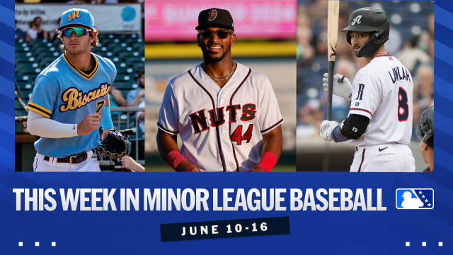 This Week in Minor League Baseball (June 10-16)