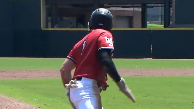 Roch Cholowsky swipes three bases