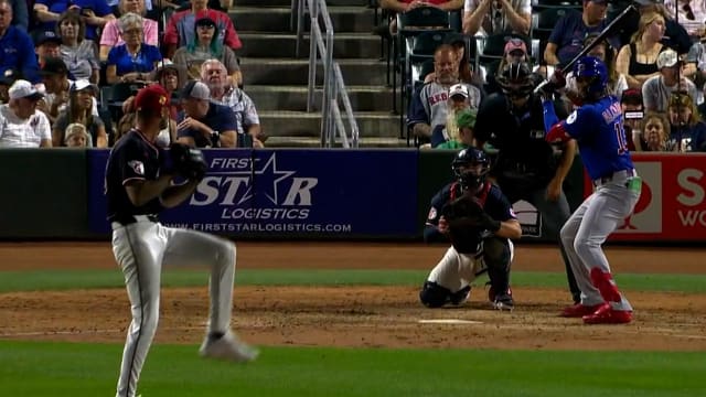 Kevin Alcántara's RBI double