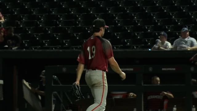Trevor McDonald's seven strikeouts
