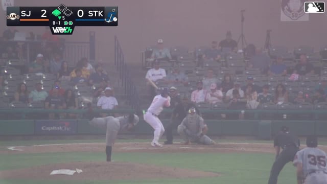 Shotaro Morii singles on a ground ball to right fielder Broedy Poppell. Logan Sauve scores.