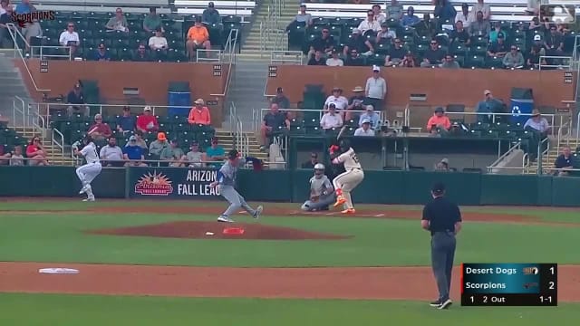 Brooks Auger Swinging Strike to Dakota Jordan