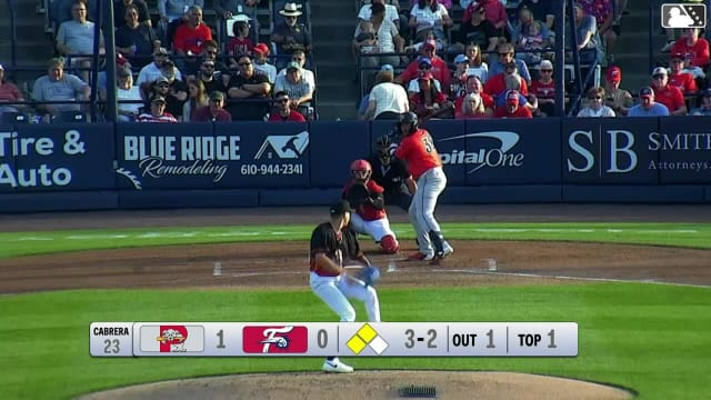 Johanfran Garcia singles on a line drive to center fielder Dylan Campbell. Will Turner scores. Brooks Brannon to 3rd.