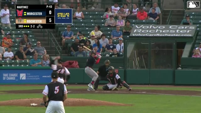 Mikey Romero homers (4) on a fly ball to right field.