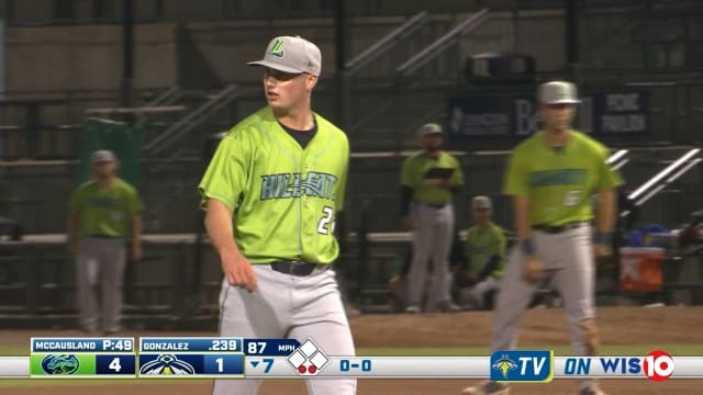 Will McCausland strikes out seven