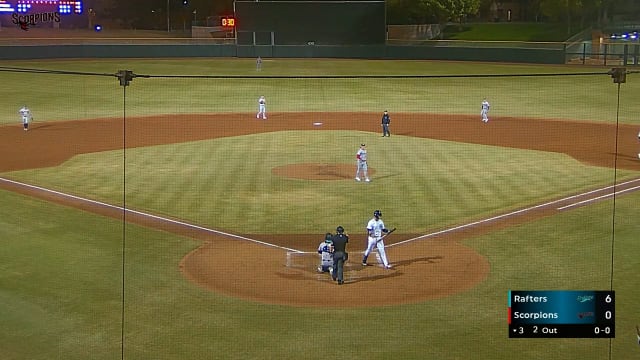 Nationals prospect Chase Solesky strikes out two