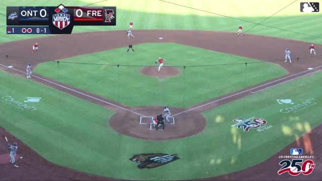 Landyn Vidourek singles on a fly ball to left fielder Yeiker Reyes. Mairoshendrick Martinus scores. Ching-Hsien Ko scores. Easton Shelton to 2nd.