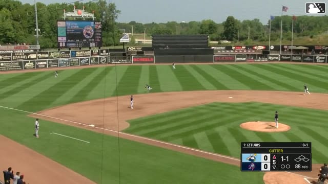 Brewers No. 5 prospect Brady Ebel's backhanded play