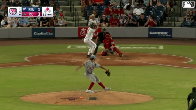 Trevor Cohen homers (2) on a fly ball to right field. Ty Hanchey scores.