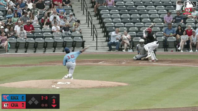 Jay Allen II homers (14) on a fly ball to left center field.