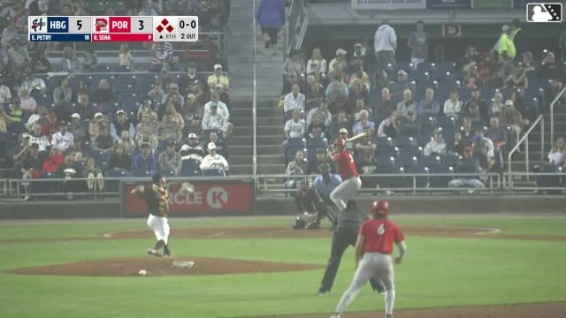 Ethan Petry doubles (5) on a ground ball to left fielder Max Ferguson. Sam Petersen scores. Cortland Lawson scores. Branden Boissiere scores.