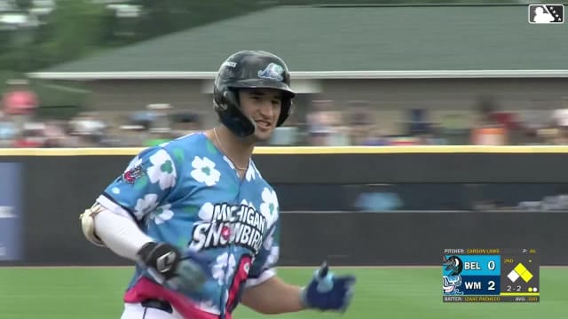 Izaac Pacheco's three-run homer