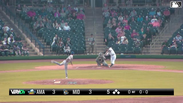 Colby Thomas hits a solo home run to left field
