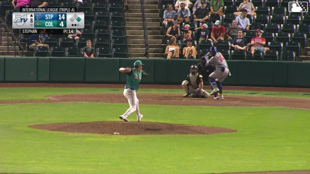 Gabriel Gonzalez homers (16) on a fly ball to left center field. Alan Roden scores.