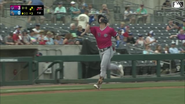 Kemp Alderman rips his seventh homer