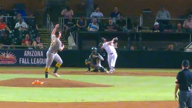Nick Monistere's two-homer game
