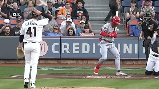 Khal Stephen's four scoreless innings