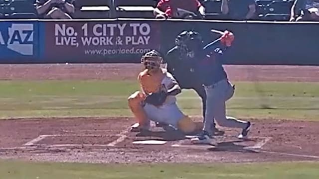 Chris Suero's solo home run