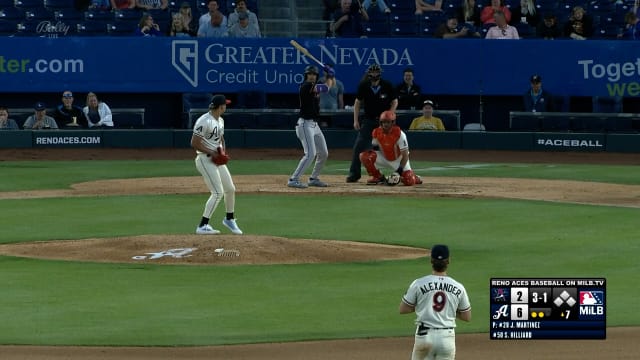 Justin Martinez's scoreless frame in rehab outing