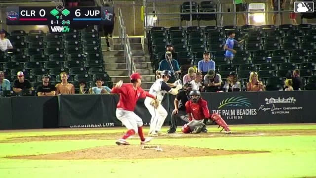 Max Williams singles on a ground ball to center fielder Victor Cardoza. Nixon Chirinos scores. PJ Morlando to 3rd.