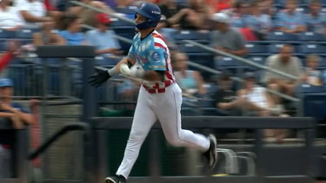 Braden Holcomb's solo homer 
