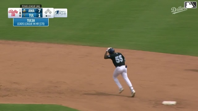 Josue De Paula belts his 25th homer of the season