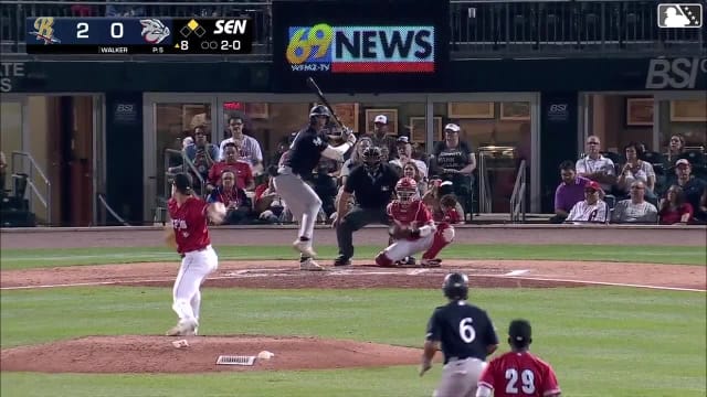 Spencer Jones drives RBI single to right