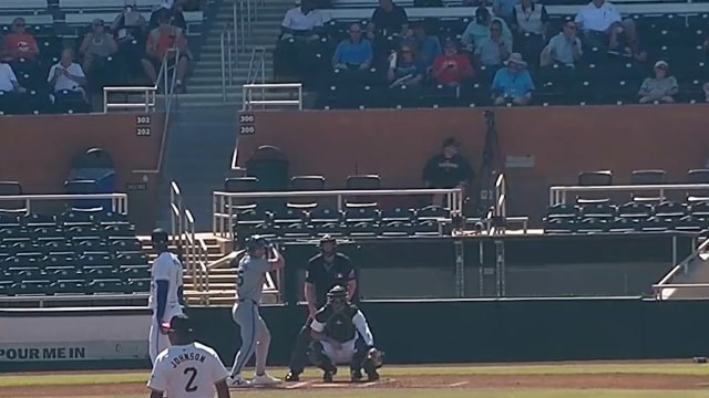 Jac Caglianone's first Arizona Fall League hit 