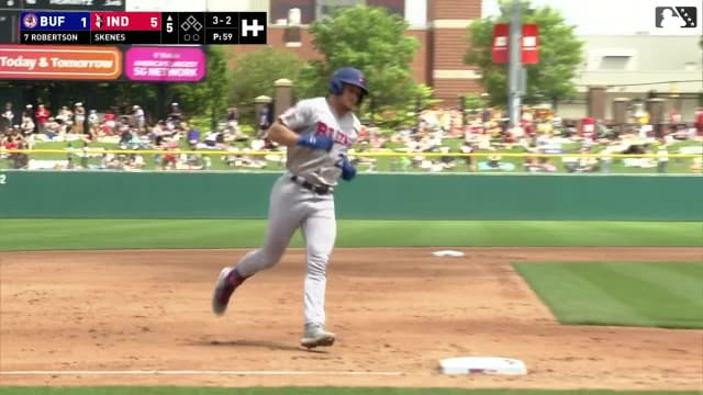 Will Robertson crushes a solo home run