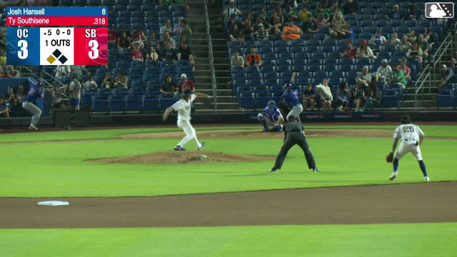 Ty Southisene singles on a line drive to right fielder Erick Torres. Kane Kepley scores.