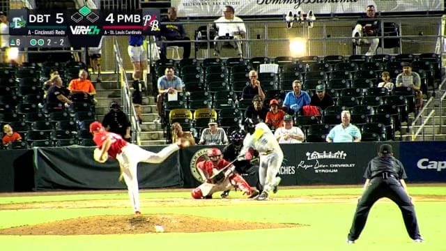 Alfredo Duno racks up four hits