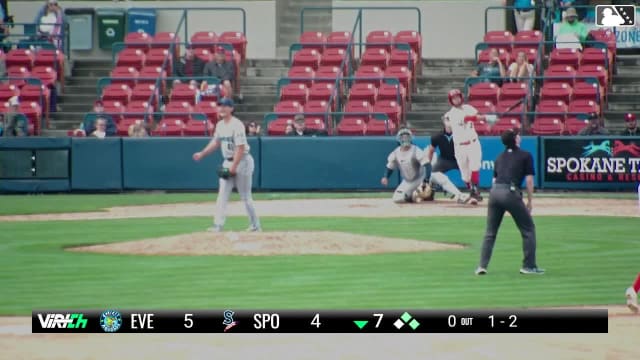 Kyle Karros' three-run home run
