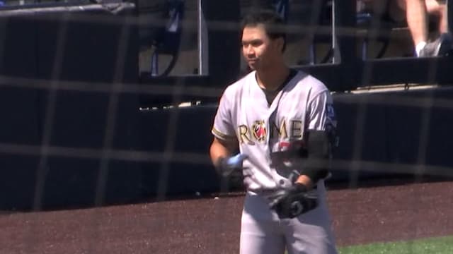 Tate Southisene's three-hit game