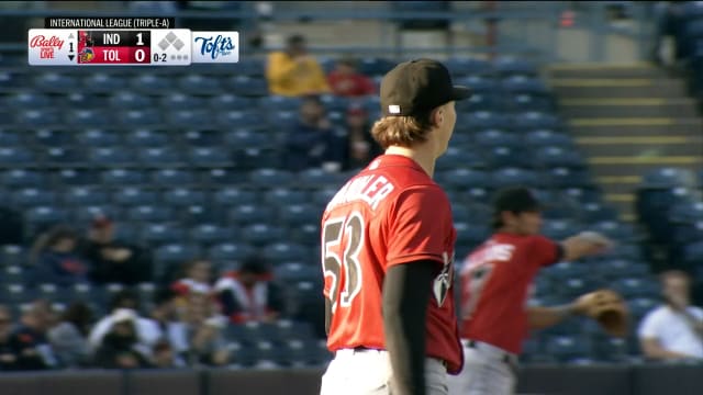 Bubba Chandler strikes out five