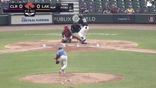 Cris Rodriguez doubles (1) on a sharp line drive to left fielder Lane Haworth. Jude Warwick scores. Jordan Yost scores. Zach MacDonald to 3rd.