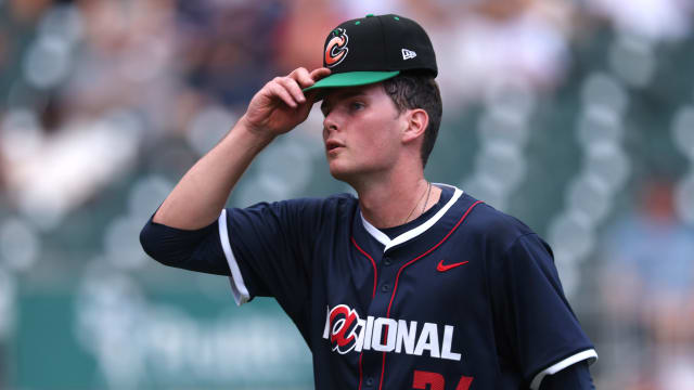 JR Ritchie strikes out two