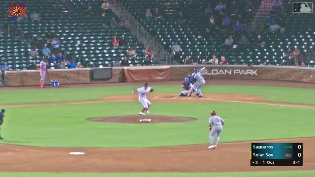 Peyton Olejnik In play, run(s) to Zion Rose