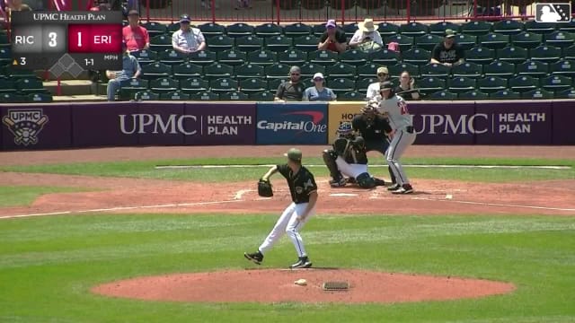 Parks Harber homers (5) on a fly ball to right field.