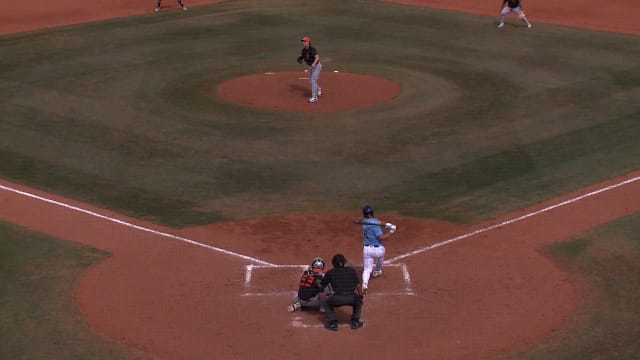 Matthew Etzel's two-run double