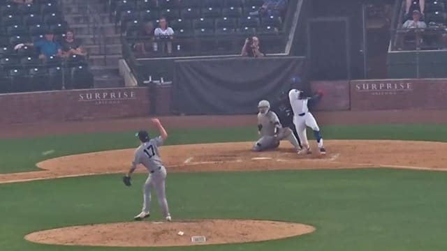 Sebastian Walcott's RBI single