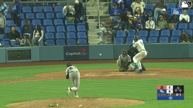 Joendry Vargas homers (4) on a fly ball to right field.