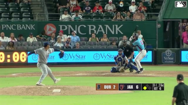 Kemp Alderman homers (13) on a fly ball to right center field. Johnny Olmstead scores.